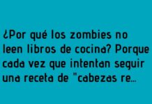 Cena Zombie Fuera de Casa