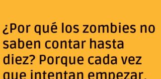 Cerebros en lugar de números: el dilema zombi