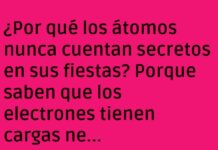 Chisme atómico: eléctricas indiscreciones