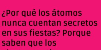 Chisme atómico: eléctricas indiscreciones