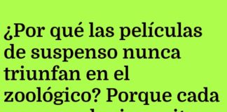 «Cine de plátanos en el zoológico»