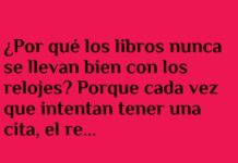 Citas Desajustadas: Libros y Relojes en Desacuerdo