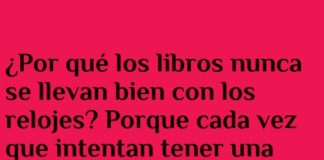 Citas Desajustadas: Libros y Relojes en Desacuerdo