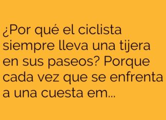 «Cortar camino: el secreto del ciclista»