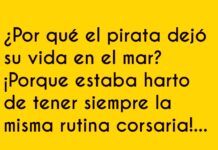 De pirata rutinario a cartero enérgico.
