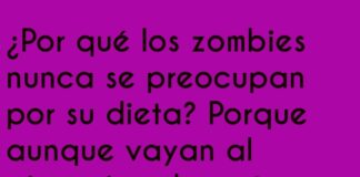 Dieta de zombies en modo cerebro constante