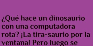 Dino y la Computadora Prehistórica