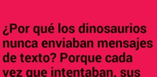 Dinos y el dilema de los mensajes de texto