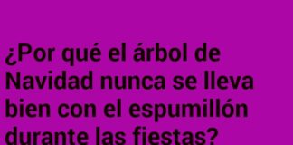 Drama Navideño: El Árbol vs. el Espumillón