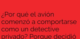 «El Avión Detective y el Misterio de las Turbinas»