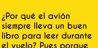 El avión lector y la magia de los libros