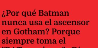 El Bat-escaleras de Batman en Gotham
