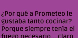 El Chef Precavido de la Mitología