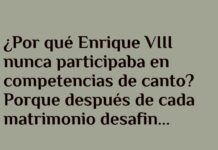 El desafinado Enrique VIII y sus «solos» de amor