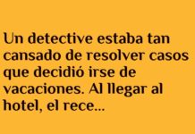 El detective de vacaciones y su enigma hotelero