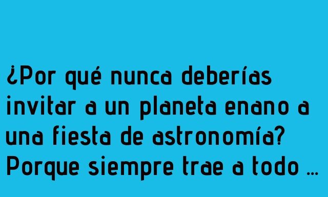 El Drama de los Planetas en las Fiestas Espaciales