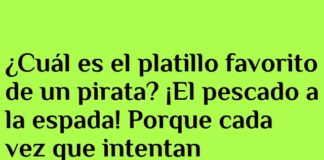 «El duelo culinario del pirata y el pescado»
