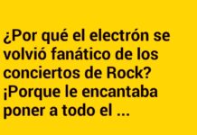 «El electrón rockero que electriza multitudes»