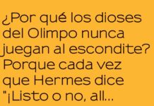 El escondite imposible en el Olimpo
