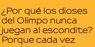 El escondite imposible en el Olimpo