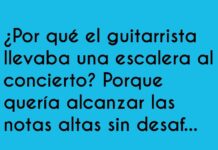 El guitarrista escalador y su destino pianístico