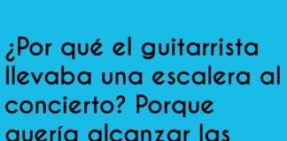 El guitarrista escalador y su destino pianístico