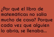 El libro de matemáticas: hogar y problemas garantizados