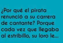 El loro honesto que desafinó al pirata cantante