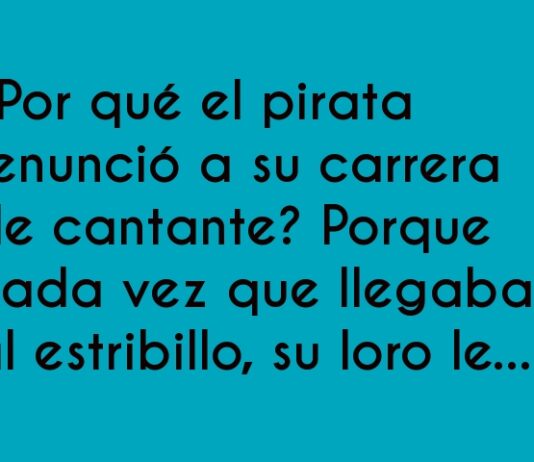 El loro honesto que desafinó al pirata cantante