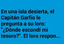 El Loro Rencoroso y el Capitán Olvidadizo