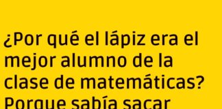 El Lápiz Sobresaliente en Matemáticas