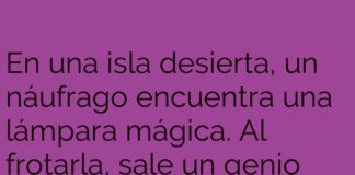 El náufrago y su deseo enigmático