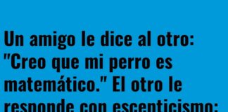 El perro matemático que sabe multiplicar