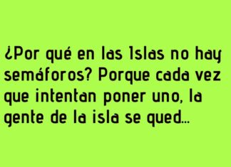 El semáforo isleño immóvil