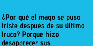 El truco del mago pierde «suegros y alegrías»