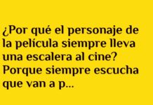 Escalera al Cine de Altura