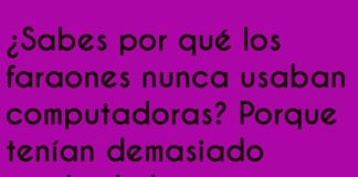 Faraones encriptados por miedo.
