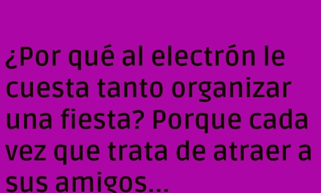 ¡Fiesta atómica cargada de energía!