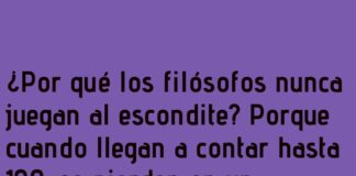 Filosofía del escondite