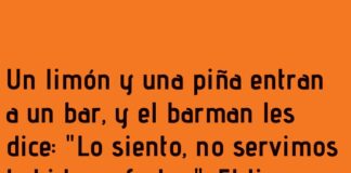 Frutas en el bar: sin exprimirse ni juzgarse