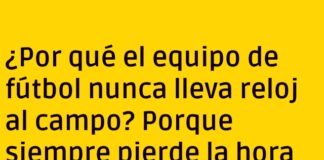 Fútbol sin Tiempo: Cosas del Reloj y el Gol