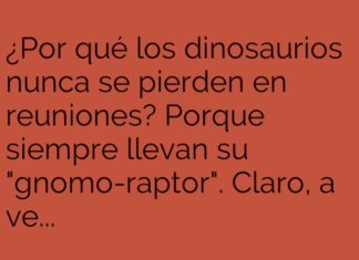 Gnomo Raptor GPS y el Triceratops Selfie-Meteorito