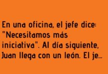 Iniciativa salvaje en la oficina