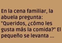 «La Cena Gratis del Ingenioso Nieto»