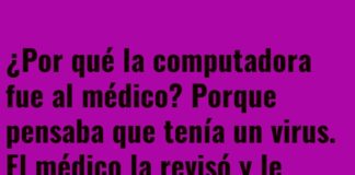 La computadora estresada.