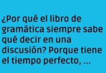 La Discusión Perfectamente Gramatical