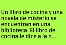 La disputa literaria en la biblioteca.