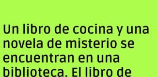 La disputa literaria en la biblioteca.