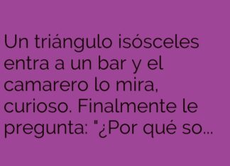 La Hipótesis del Triángulo en el Bar