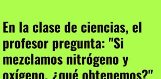 La imaginación de Juanito en la clase de ciencias